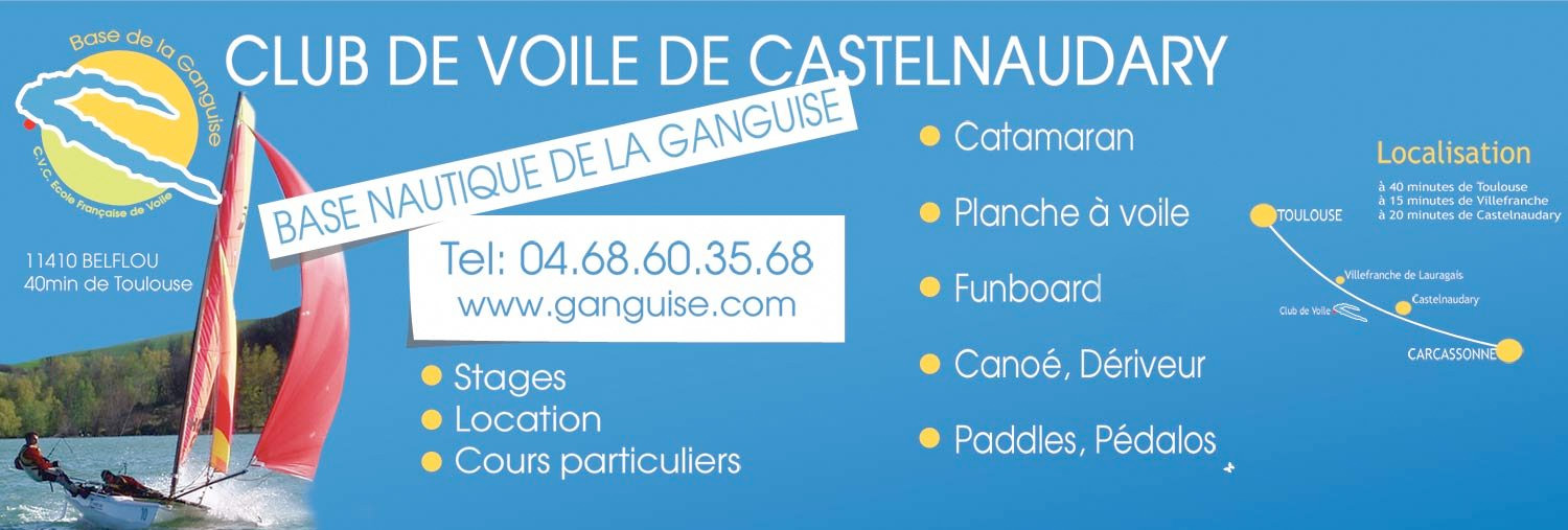 La Ganguise – Ecole Française de Voile de Castelnaudary